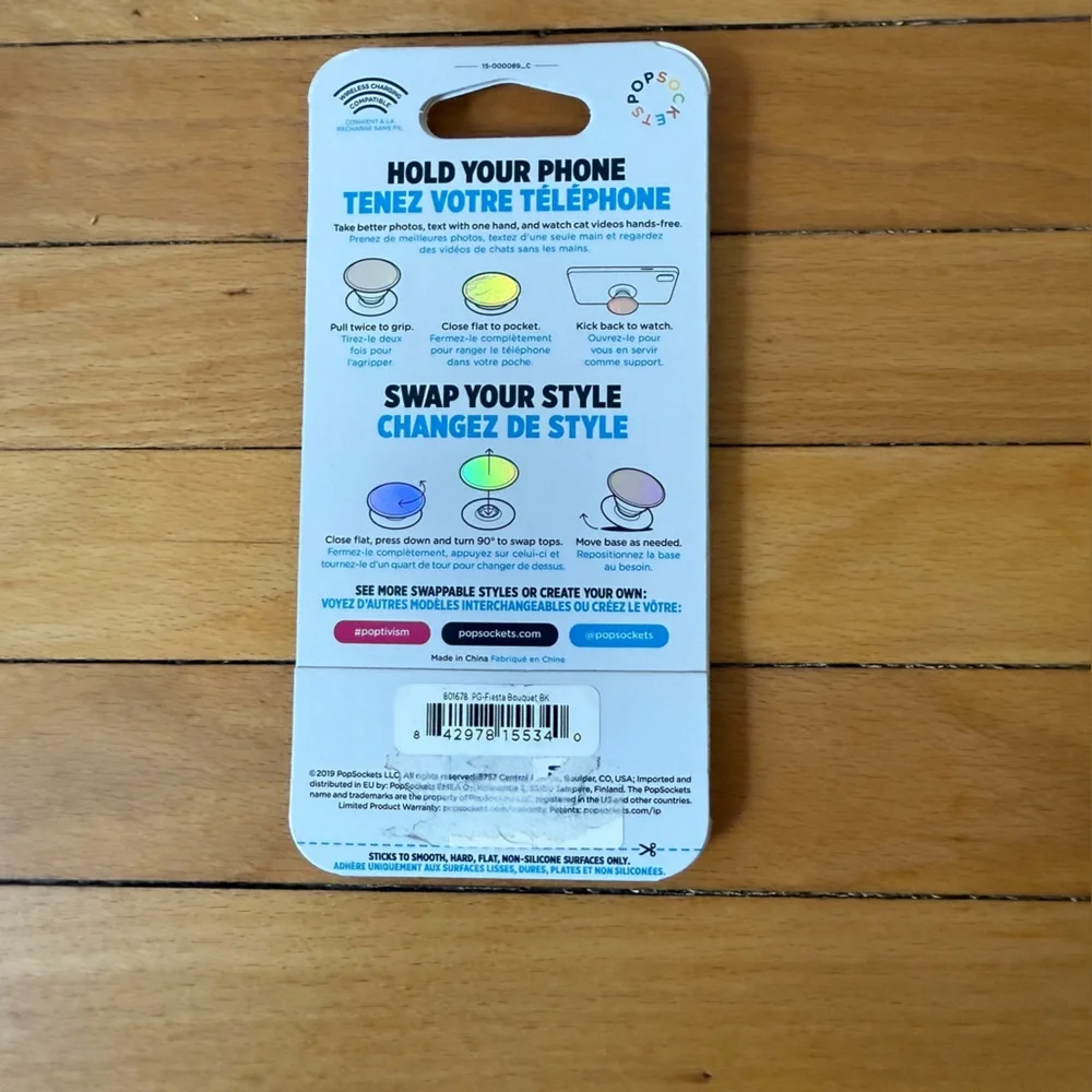 Fiesta Bouquet PopSockets PopGrip NWT